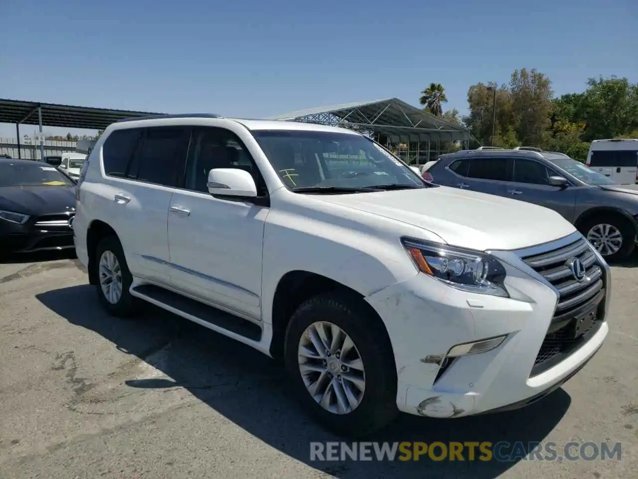 1 Photograph of a damaged car JTJBM7FX0K5228688 LEXUS GX 2019