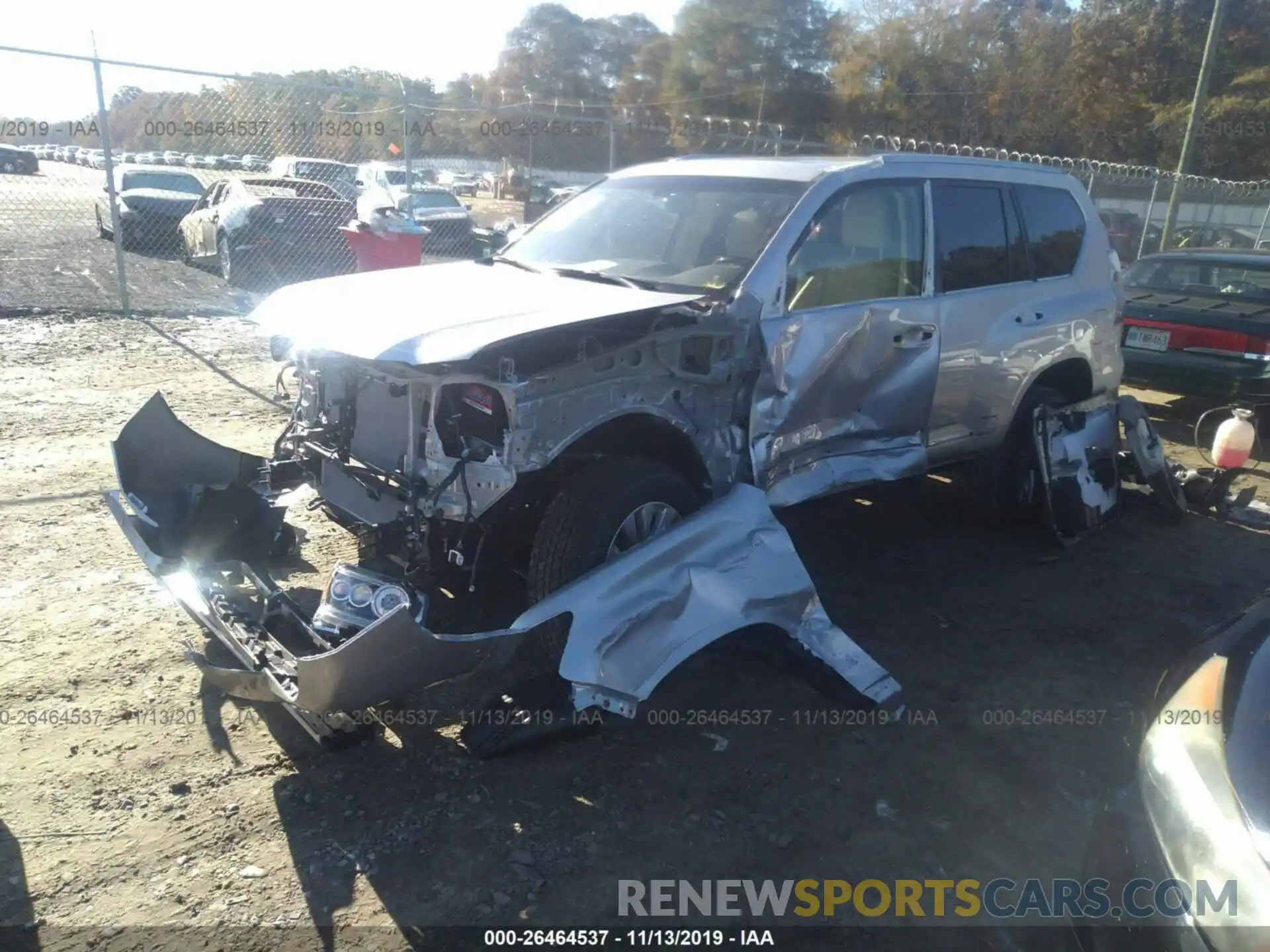 2 Photograph of a damaged car JTJBM7FX0K5228979 LEXUS GX 2019