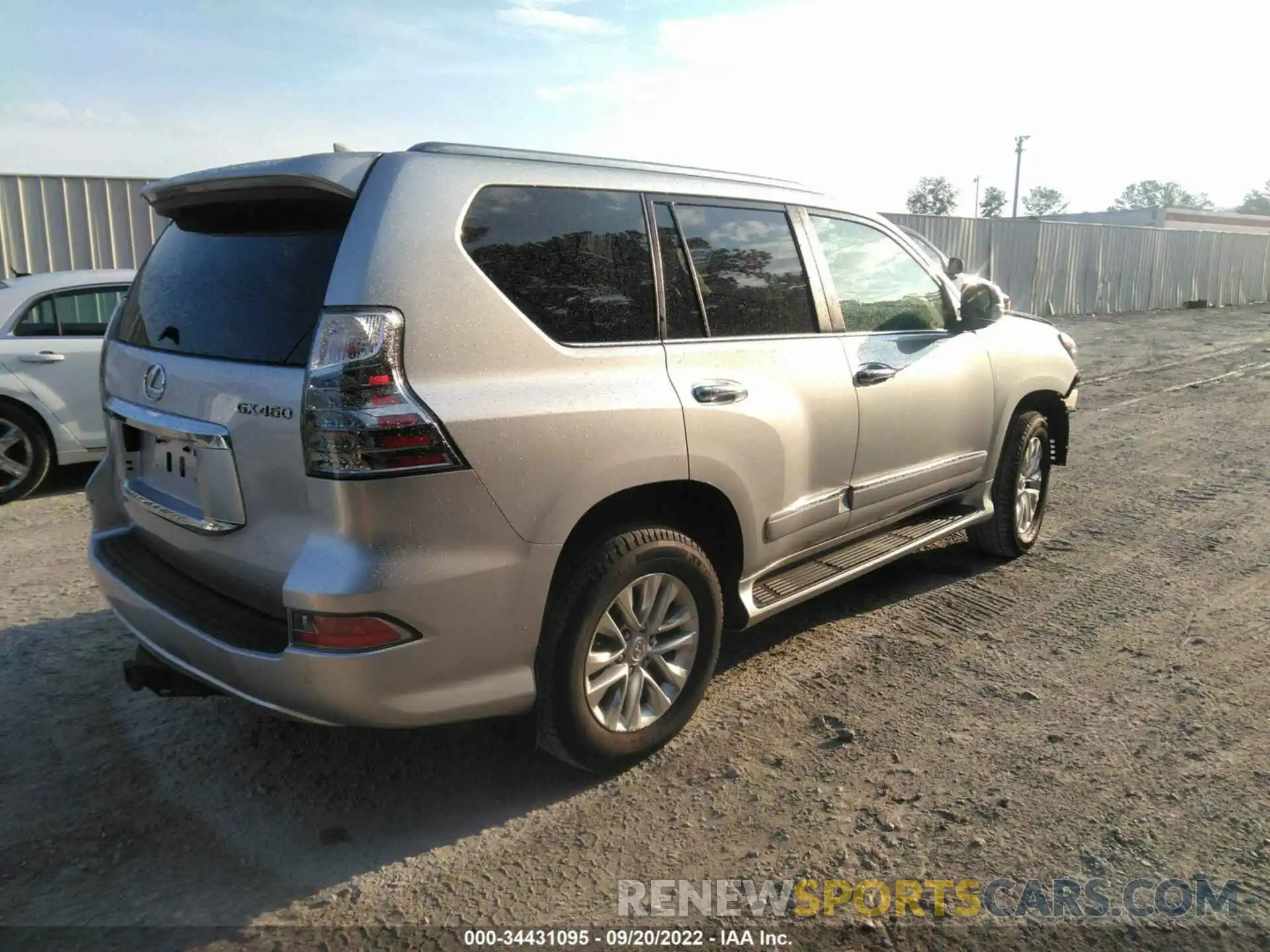 4 Фотография поврежденного автомобиля JTJBM7FX0K5230327 LEXUS GX 2019