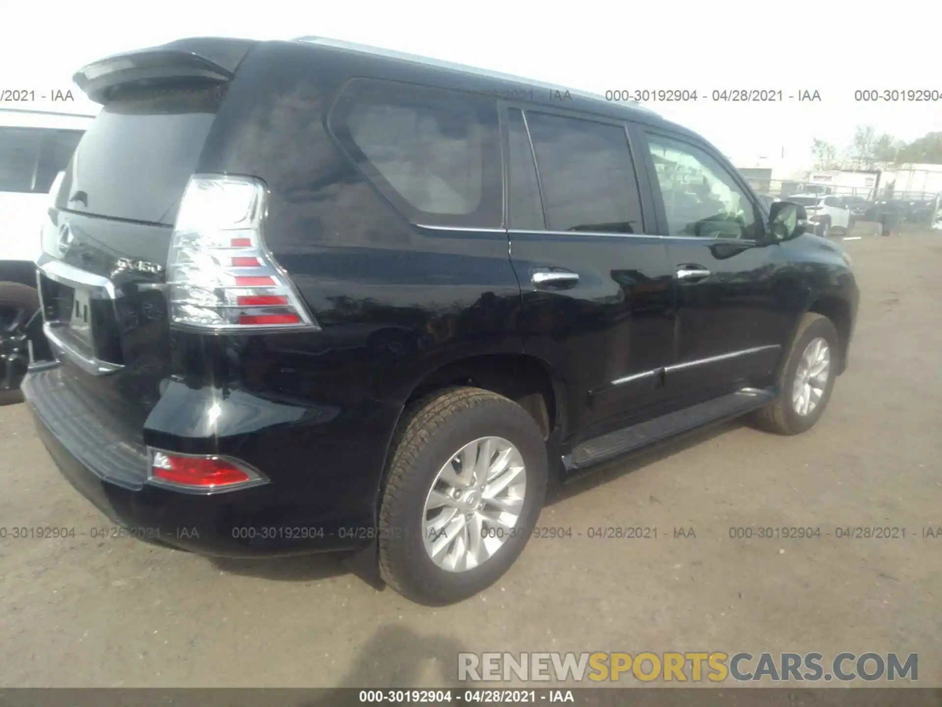 4 Фотография поврежденного автомобиля JTJBM7FX0K5230411 LEXUS GX 2019