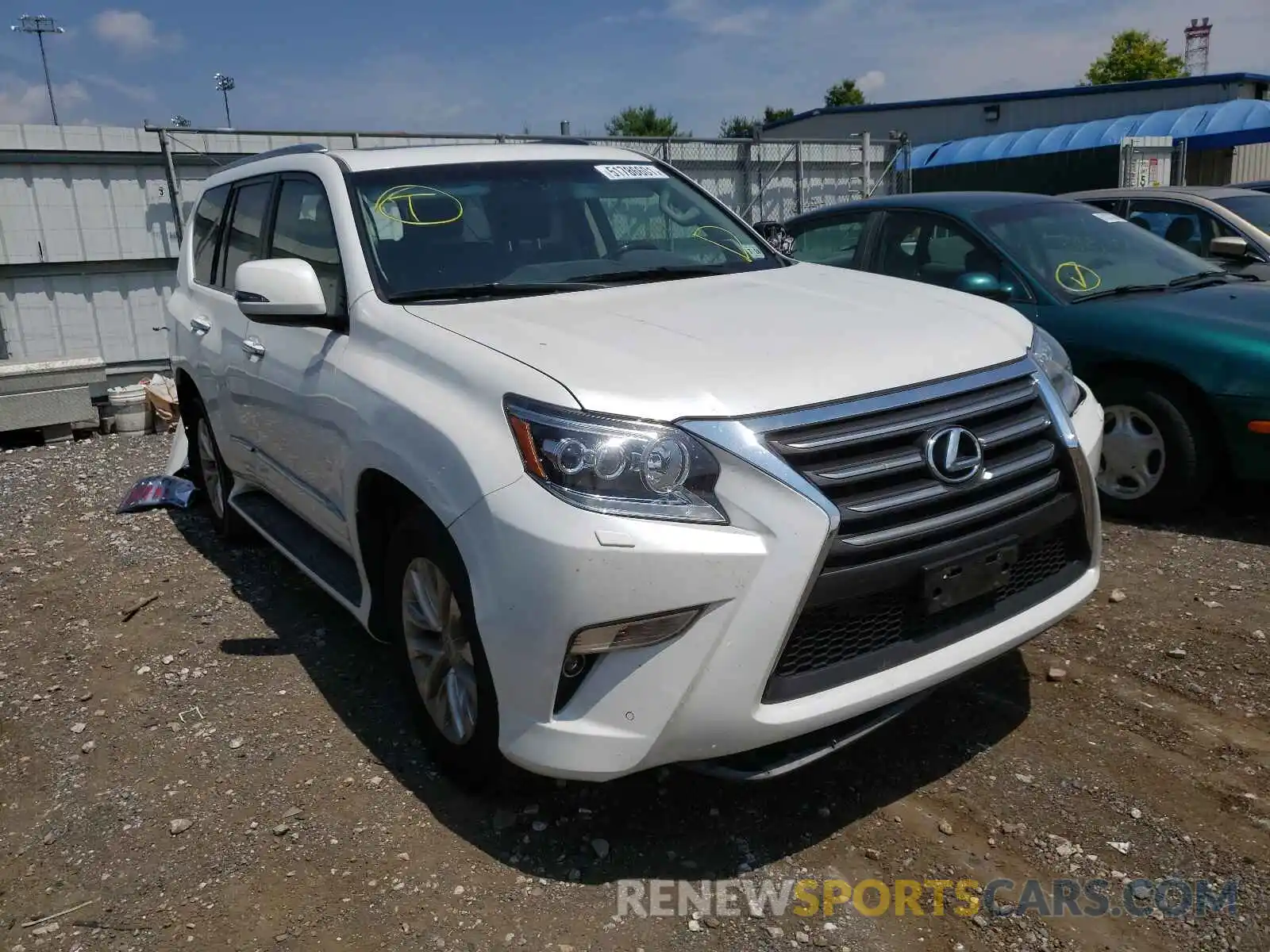 1 Фотография поврежденного автомобиля JTJBM7FX0K5235723 LEXUS GX 2019