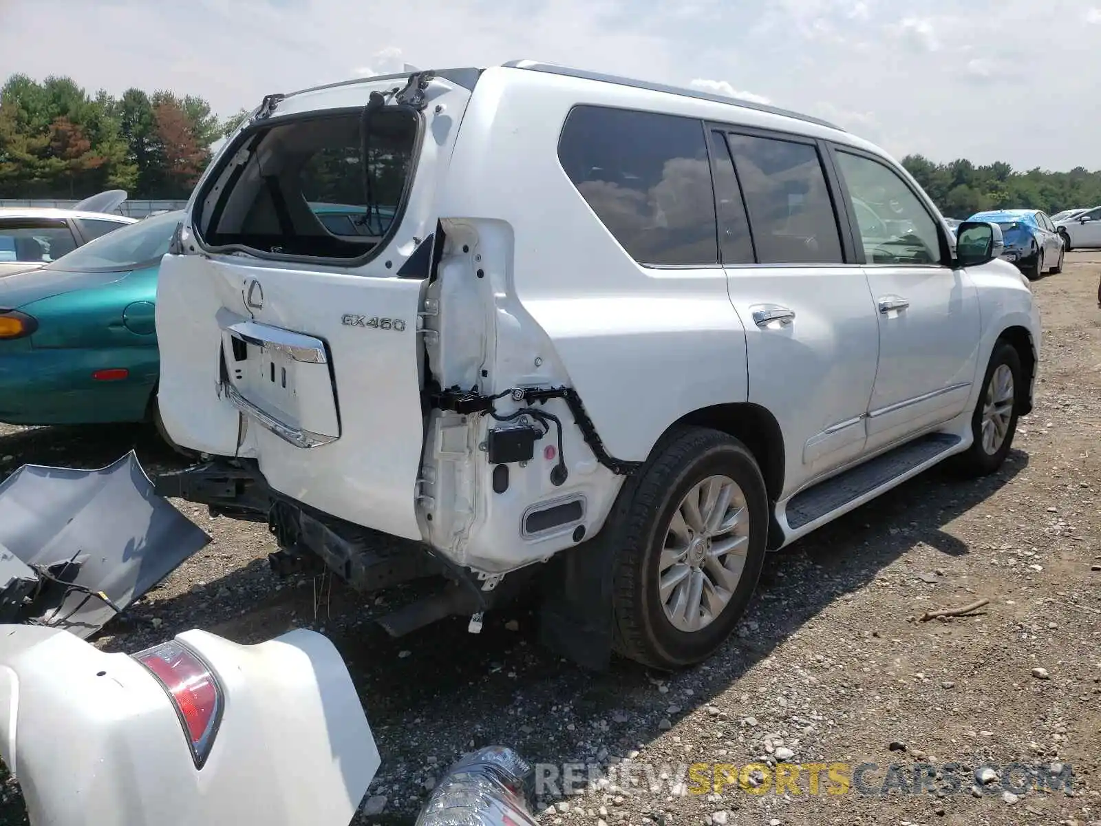 4 Фотография поврежденного автомобиля JTJBM7FX0K5235723 LEXUS GX 2019