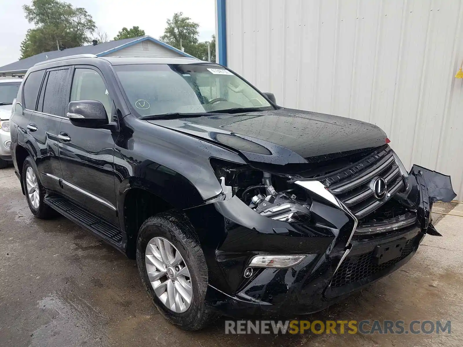 1 Photograph of a damaged car JTJBM7FX0K5237052 LEXUS GX 2019