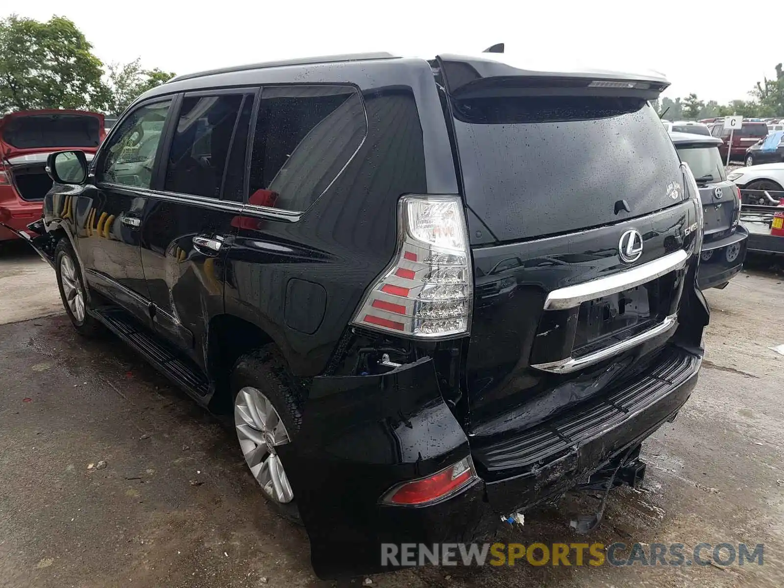 3 Photograph of a damaged car JTJBM7FX0K5237052 LEXUS GX 2019