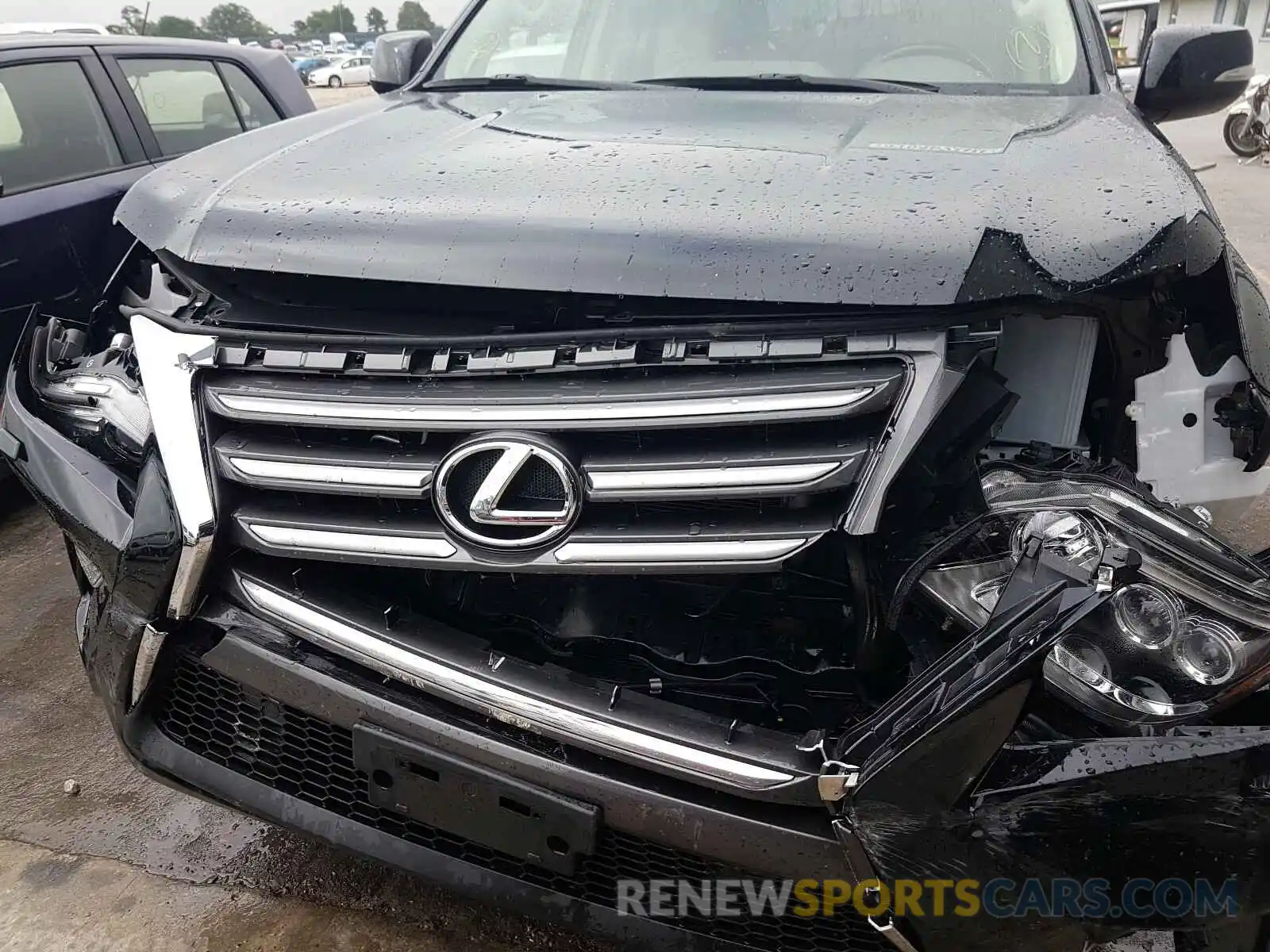 9 Photograph of a damaged car JTJBM7FX0K5237052 LEXUS GX 2019