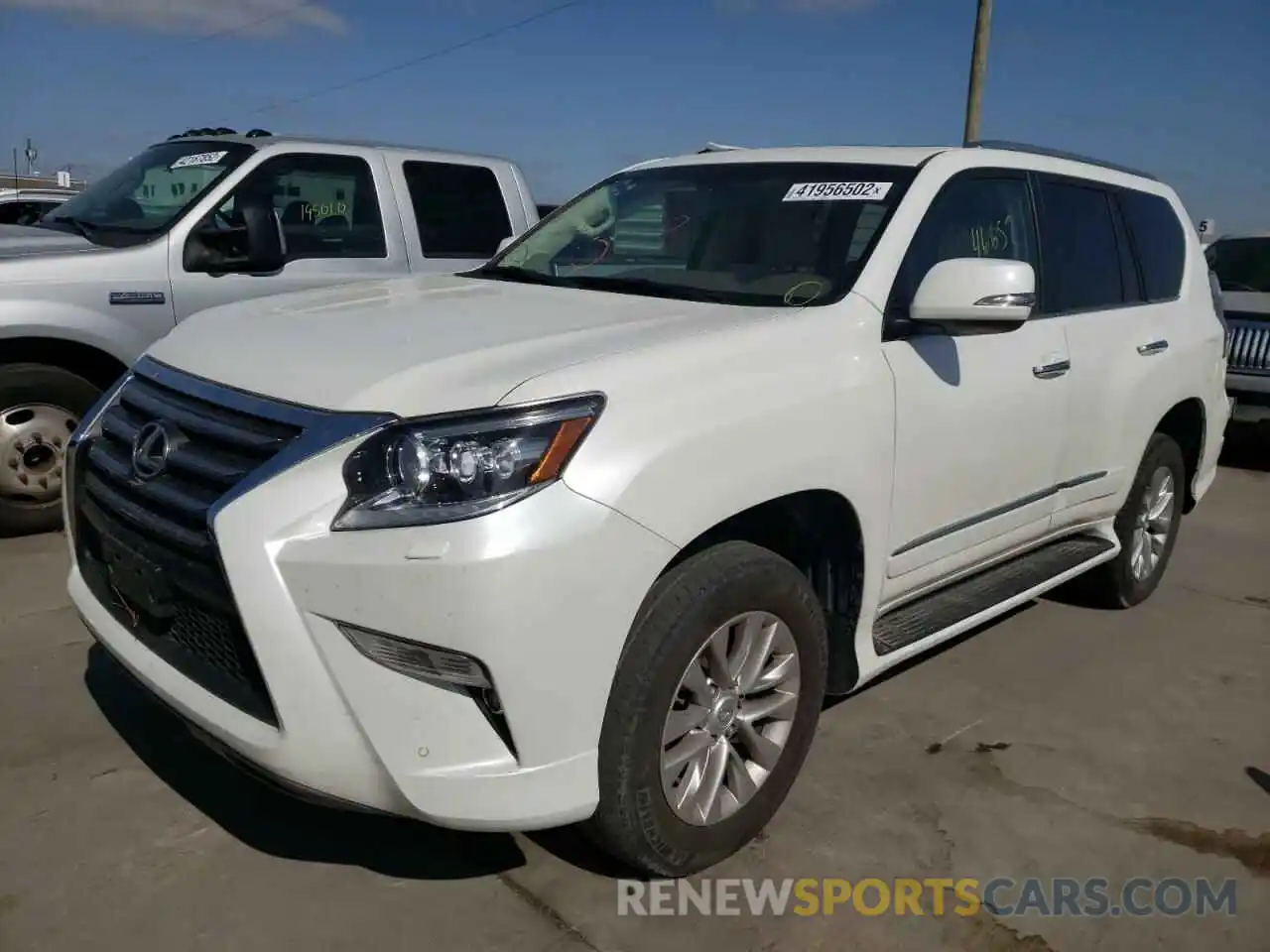 2 Photograph of a damaged car JTJBM7FX0K5238007 LEXUS GX 2019