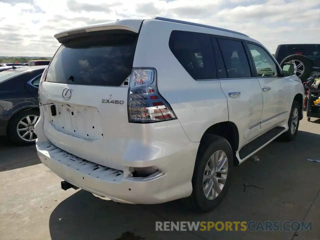 4 Фотография поврежденного автомобиля JTJBM7FX0K5238007 LEXUS GX 2019