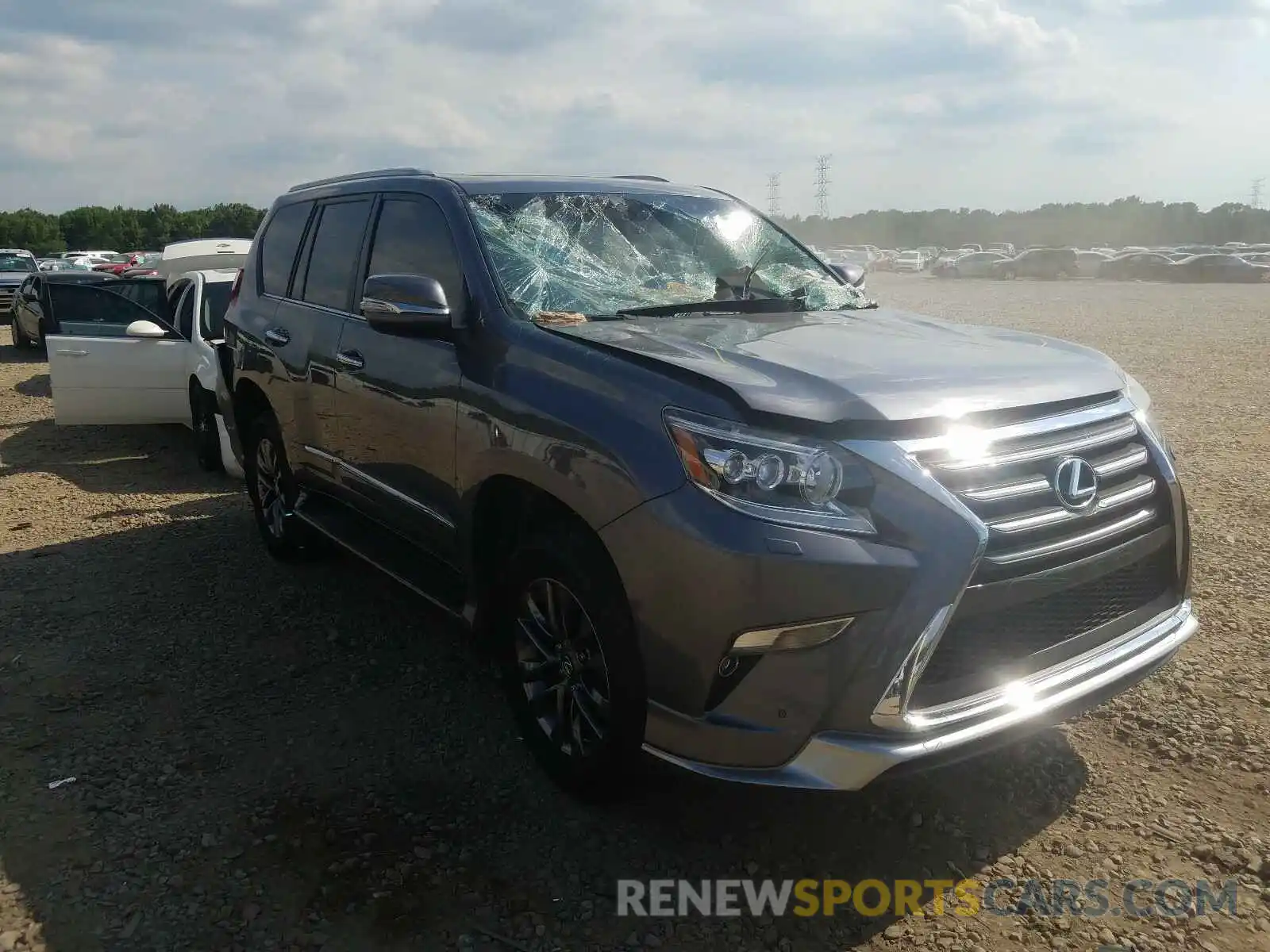 1 Photograph of a damaged car JTJBM7FX0K5238802 LEXUS GX 2019