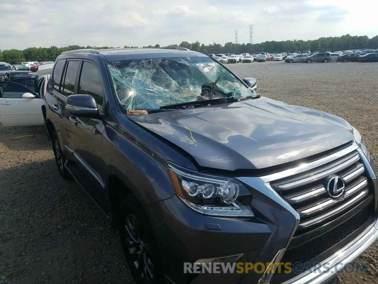 9 Photograph of a damaged car JTJBM7FX0K5238802 LEXUS GX 2019