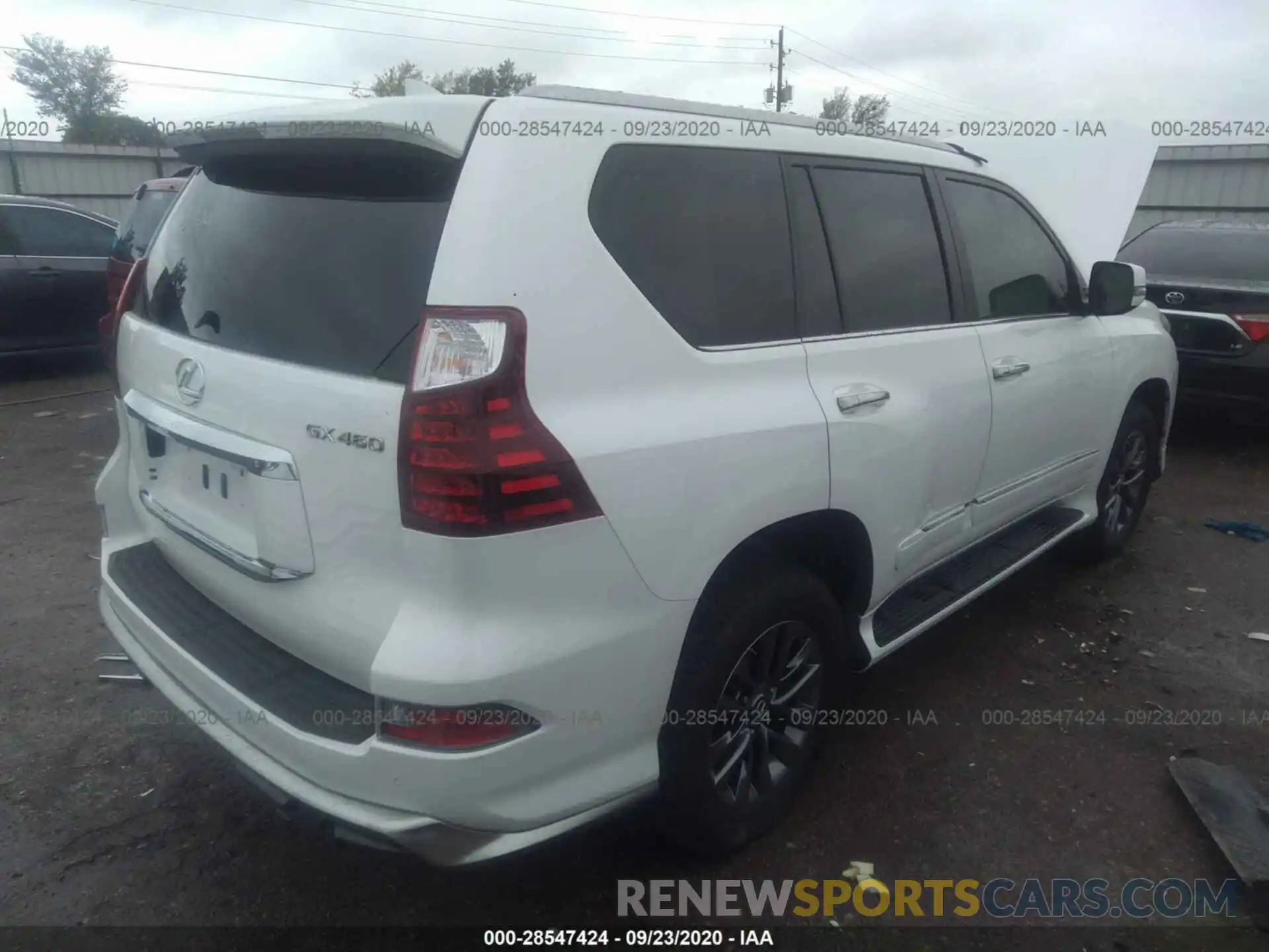 4 Фотография поврежденного автомобиля JTJBM7FX0K5240307 LEXUS GX 2019