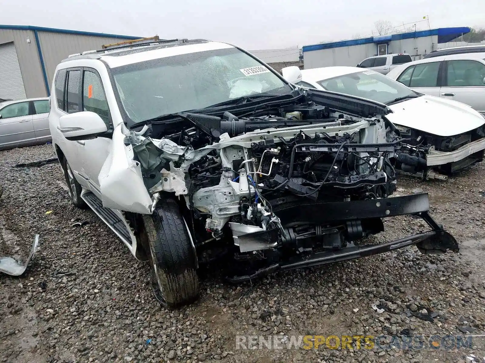 1 Photograph of a damaged car JTJBM7FX1K5210491 LEXUS GX 2019