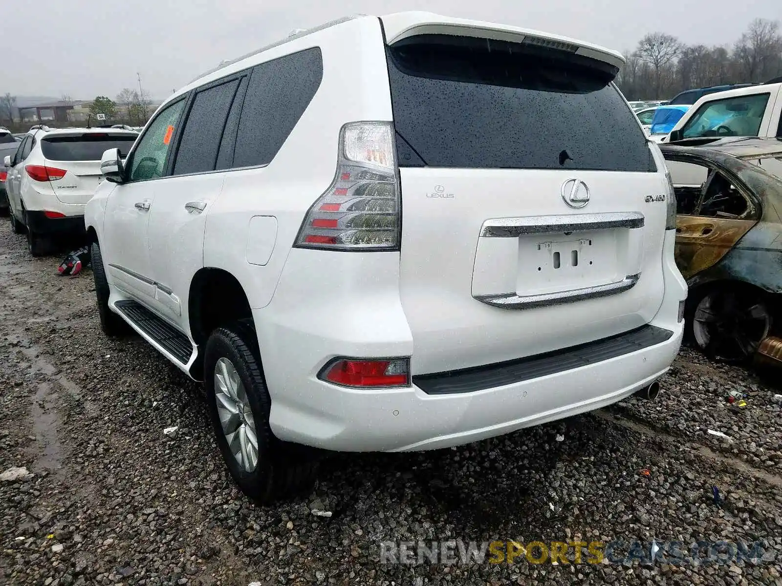 3 Фотография поврежденного автомобиля JTJBM7FX1K5210491 LEXUS GX 2019