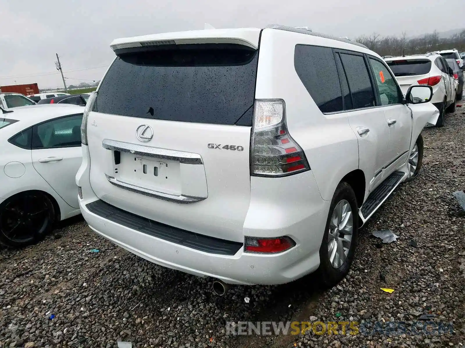 4 Фотография поврежденного автомобиля JTJBM7FX1K5210491 LEXUS GX 2019