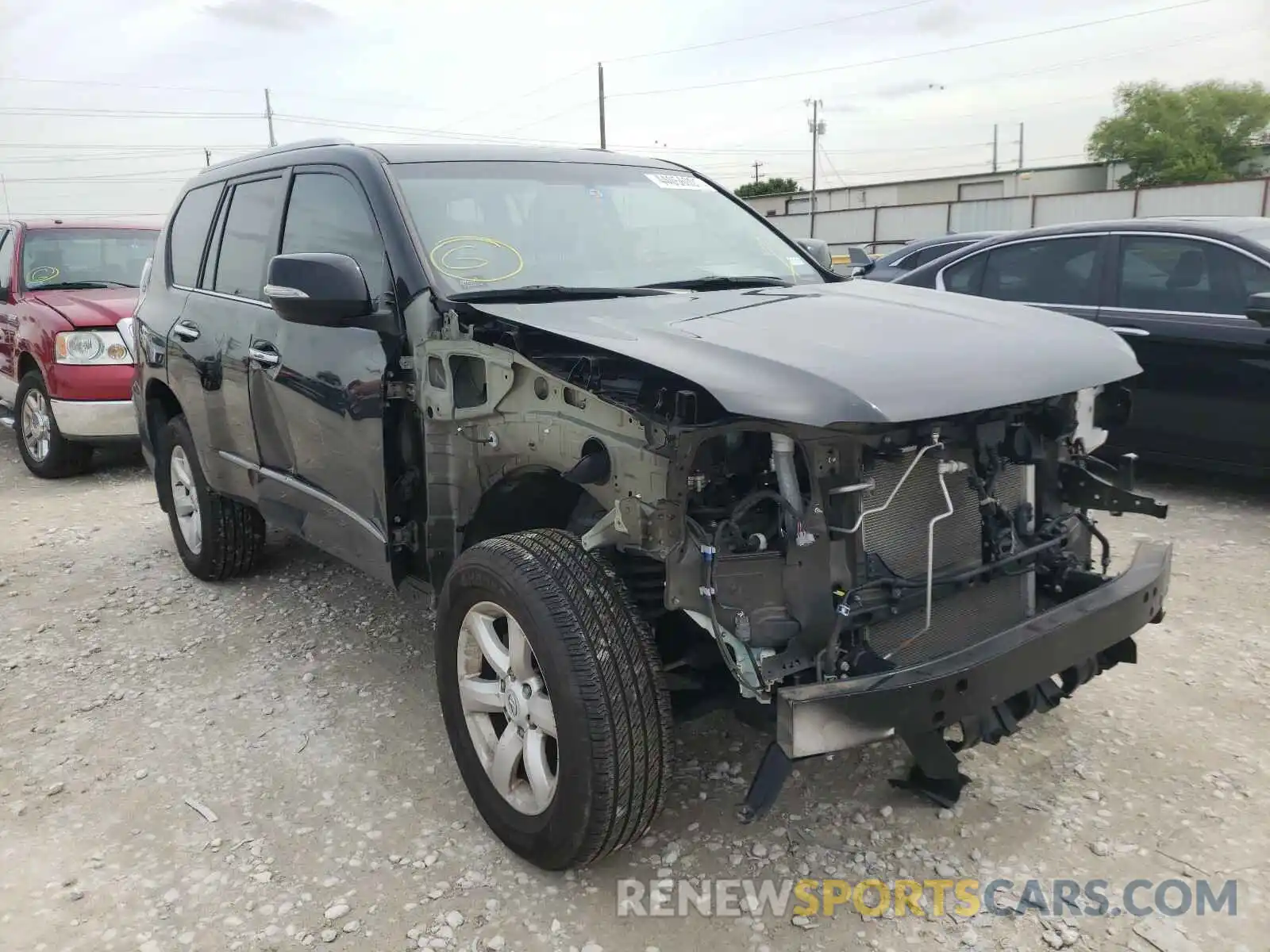 1 Фотография поврежденного автомобиля JTJBM7FX1K5213486 LEXUS GX 2019