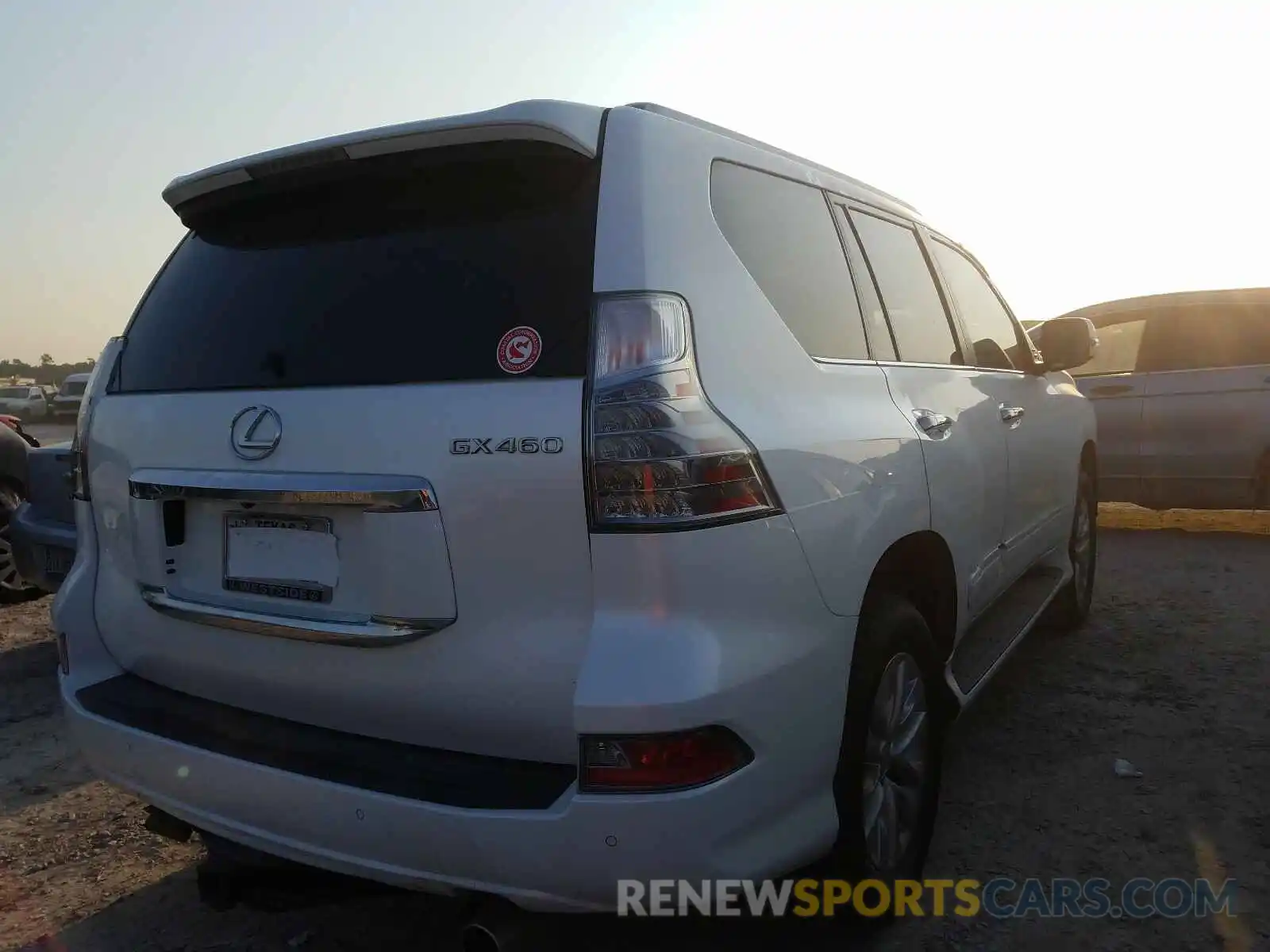 4 Photograph of a damaged car JTJBM7FX1K5213844 LEXUS GX 2019