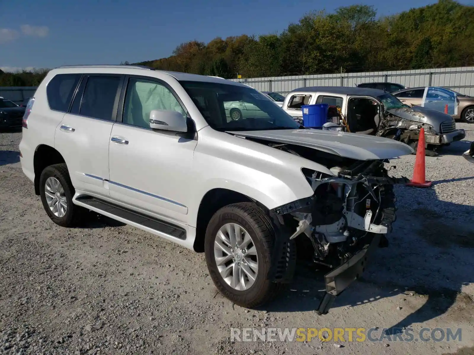 1 Photograph of a damaged car JTJBM7FX1K5214590 LEXUS GX 2019