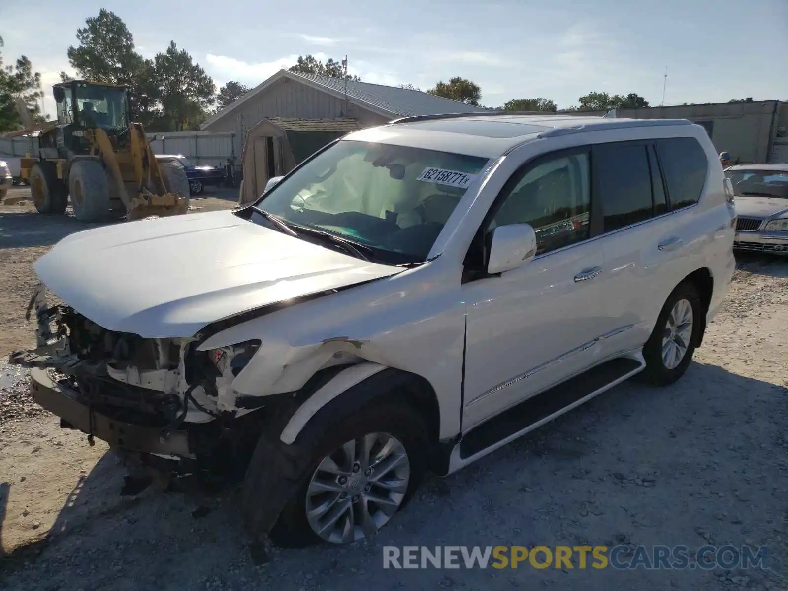 2 Photograph of a damaged car JTJBM7FX1K5214590 LEXUS GX 2019