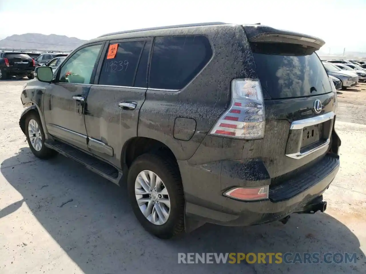 3 Photograph of a damaged car JTJBM7FX1K5214928 LEXUS GX 2019