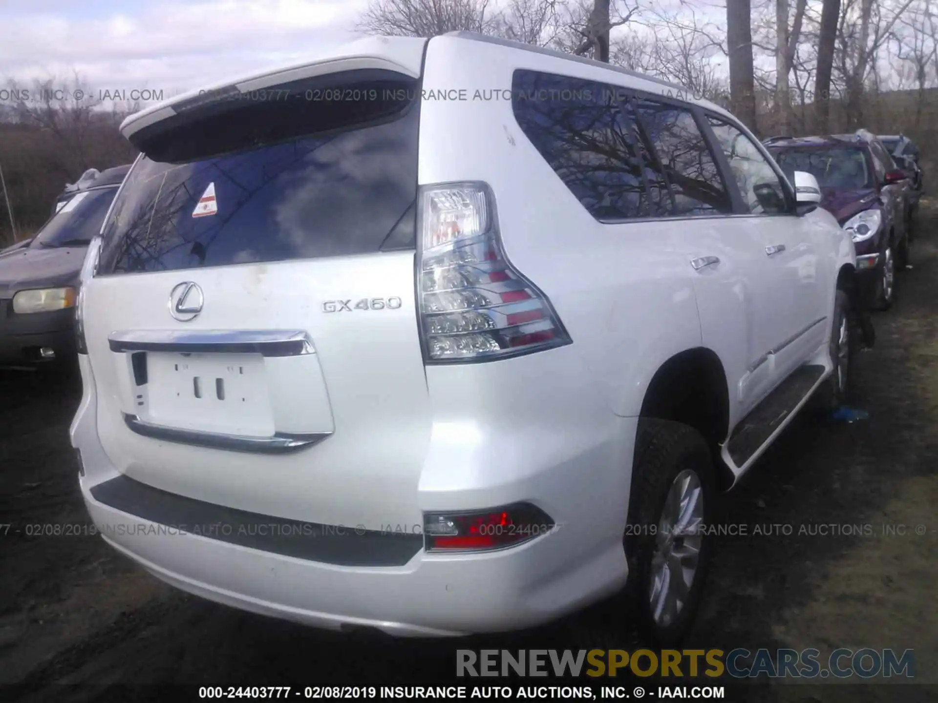 4 Фотография поврежденного автомобиля JTJBM7FX1K5217165 LEXUS GX 2019