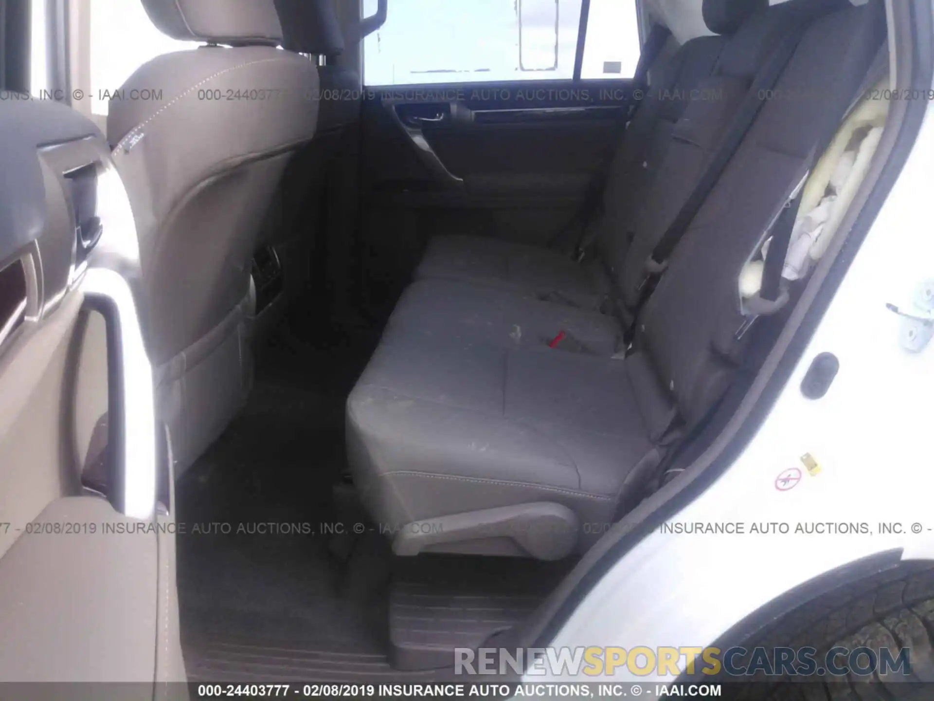 8 Photograph of a damaged car JTJBM7FX1K5217165 LEXUS GX 2019