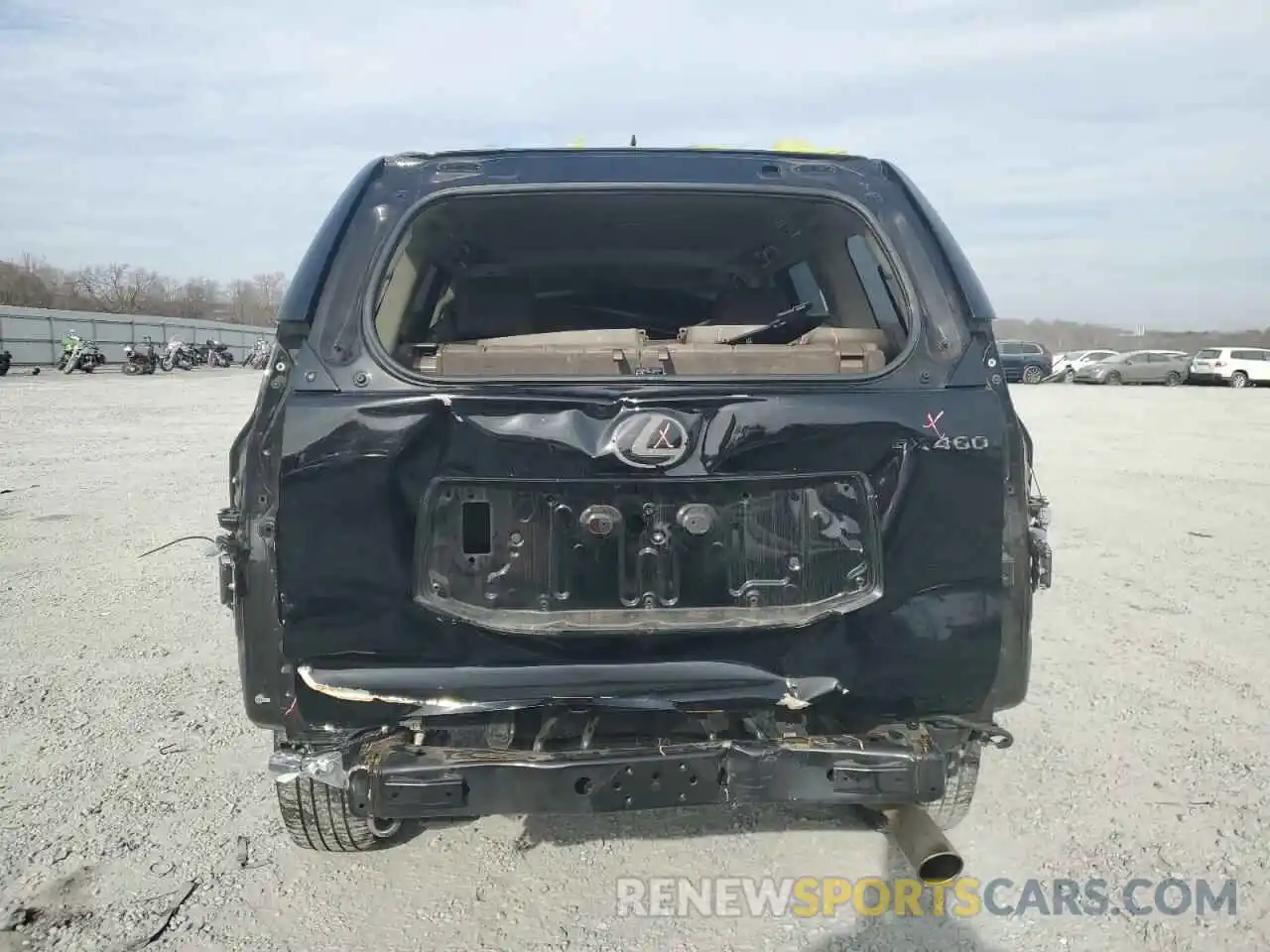 6 Photograph of a damaged car JTJBM7FX1K5222561 LEXUS GX 2019