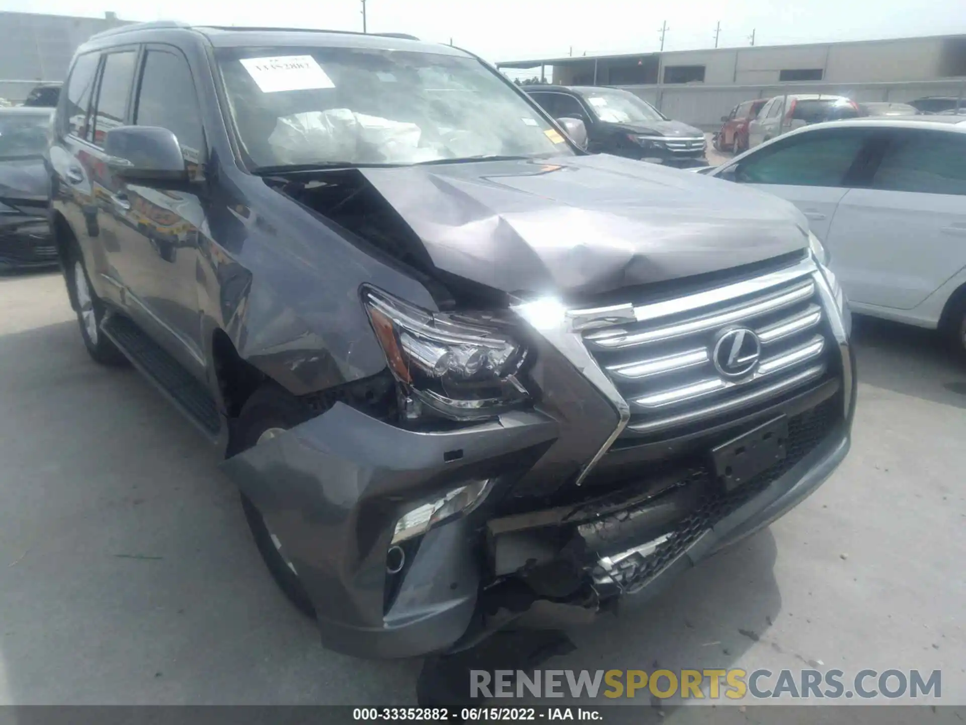 6 Photograph of a damaged car JTJBM7FX1K5223189 LEXUS GX 2019