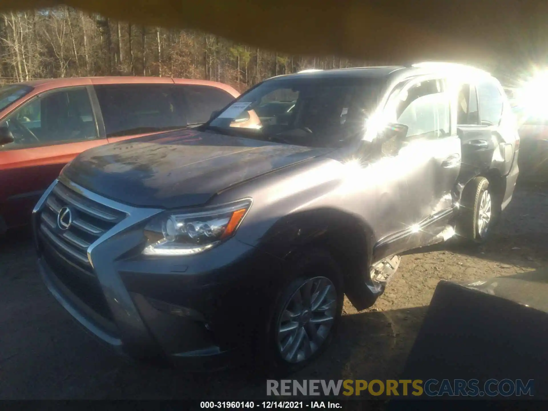 2 Photograph of a damaged car JTJBM7FX1K5223984 LEXUS GX 2019