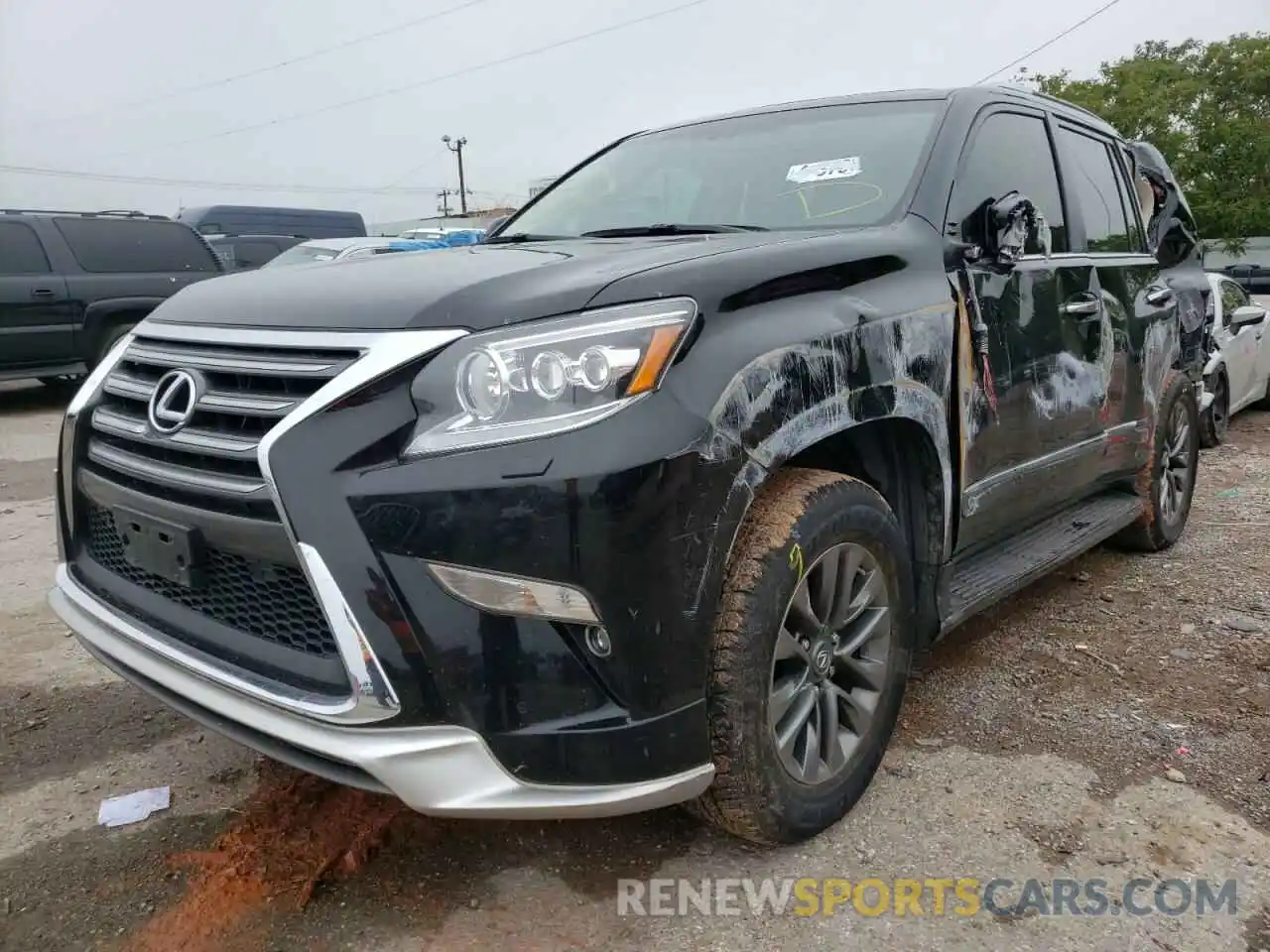 2 Photograph of a damaged car JTJBM7FX1K5226495 LEXUS GX 2019