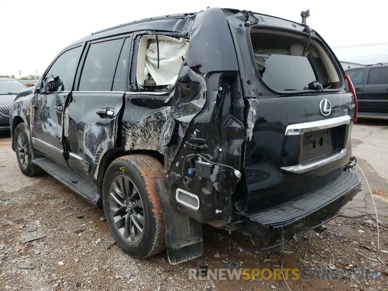 3 Photograph of a damaged car JTJBM7FX1K5226495 LEXUS GX 2019