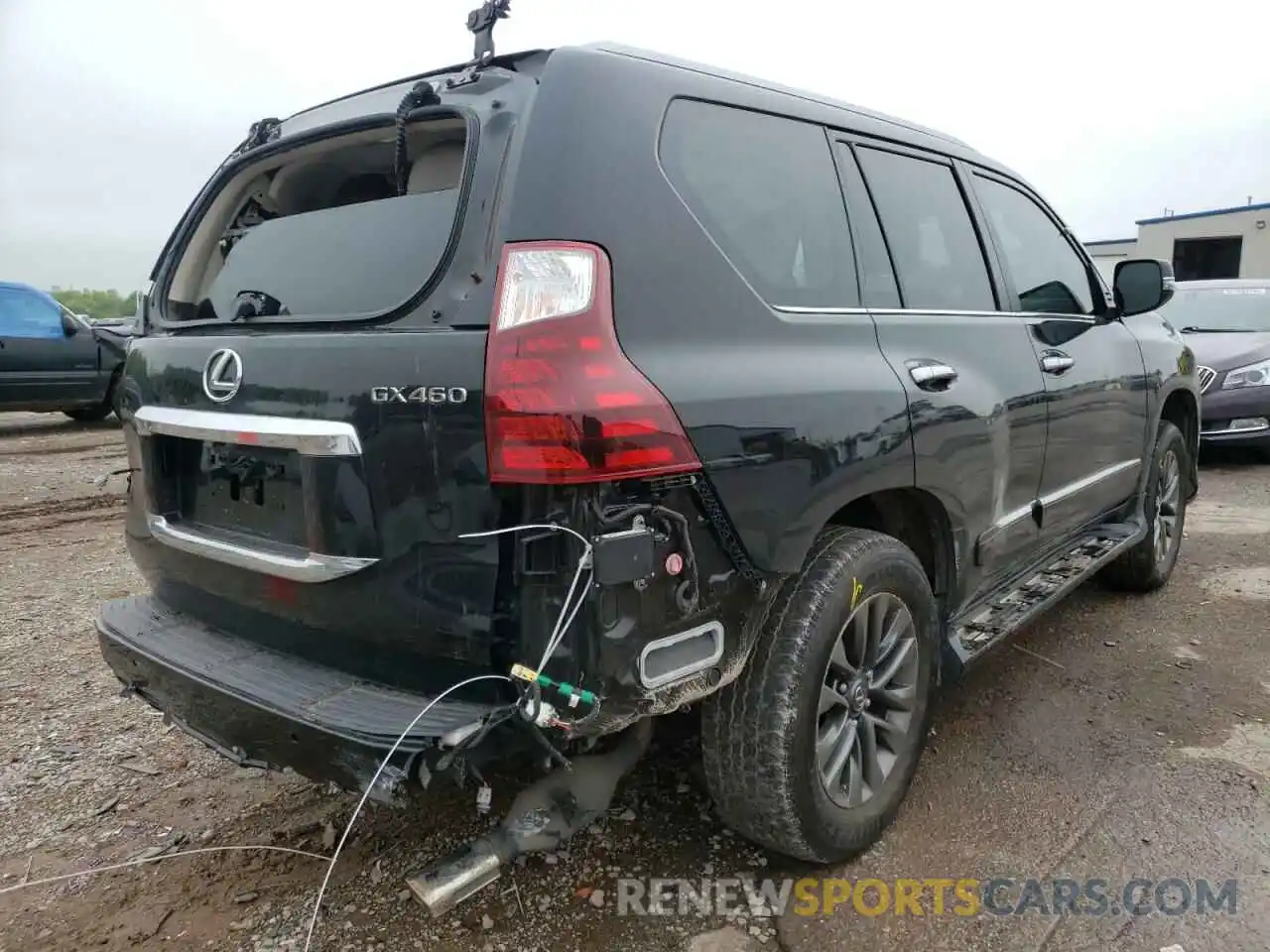 4 Photograph of a damaged car JTJBM7FX1K5226495 LEXUS GX 2019