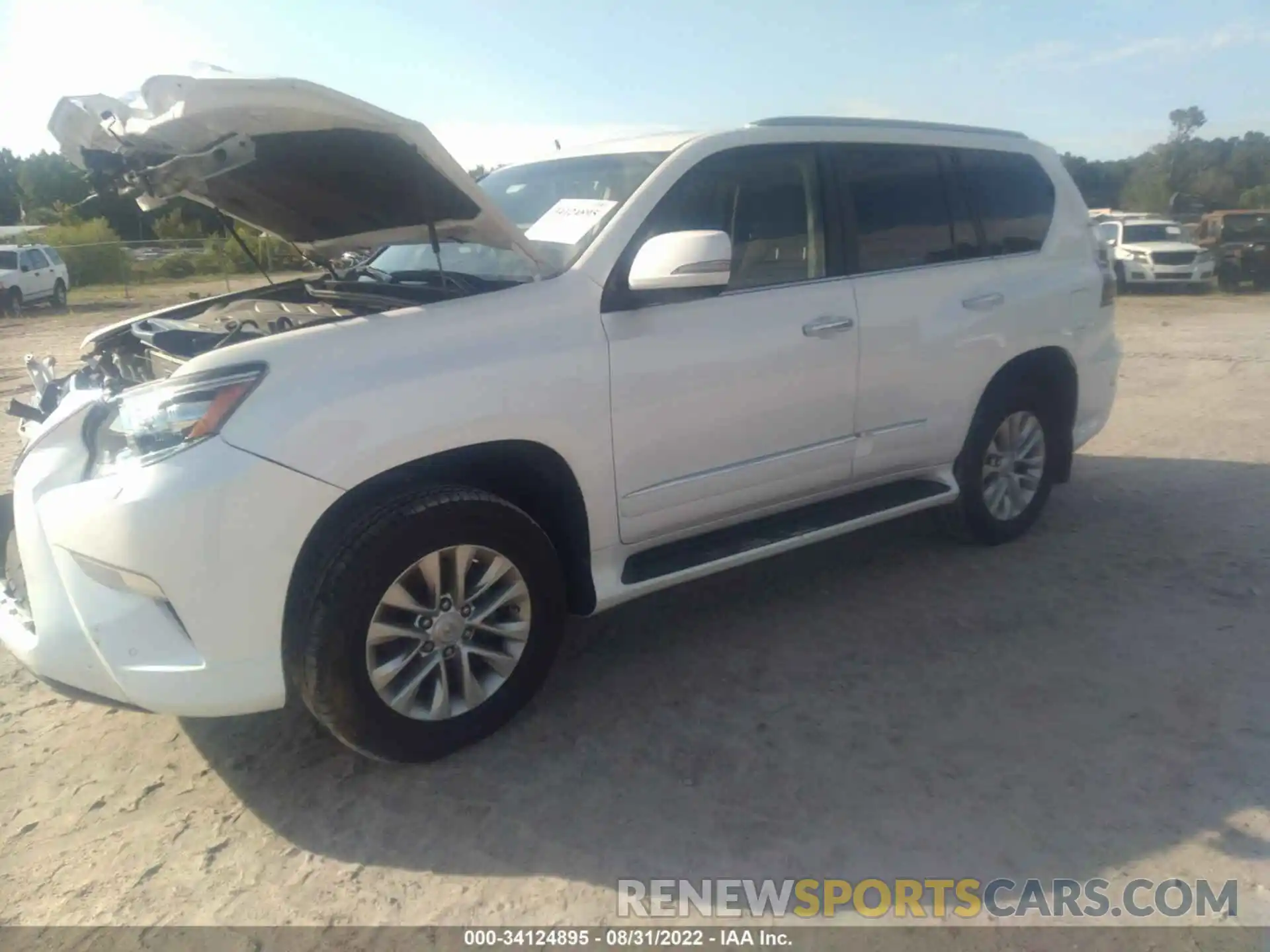 2 Photograph of a damaged car JTJBM7FX1K5227260 LEXUS GX 2019