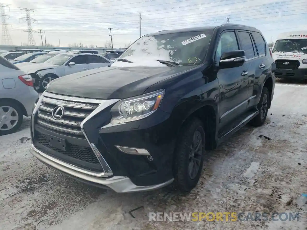 2 Photograph of a damaged car JTJBM7FX1K5228487 LEXUS GX 2019