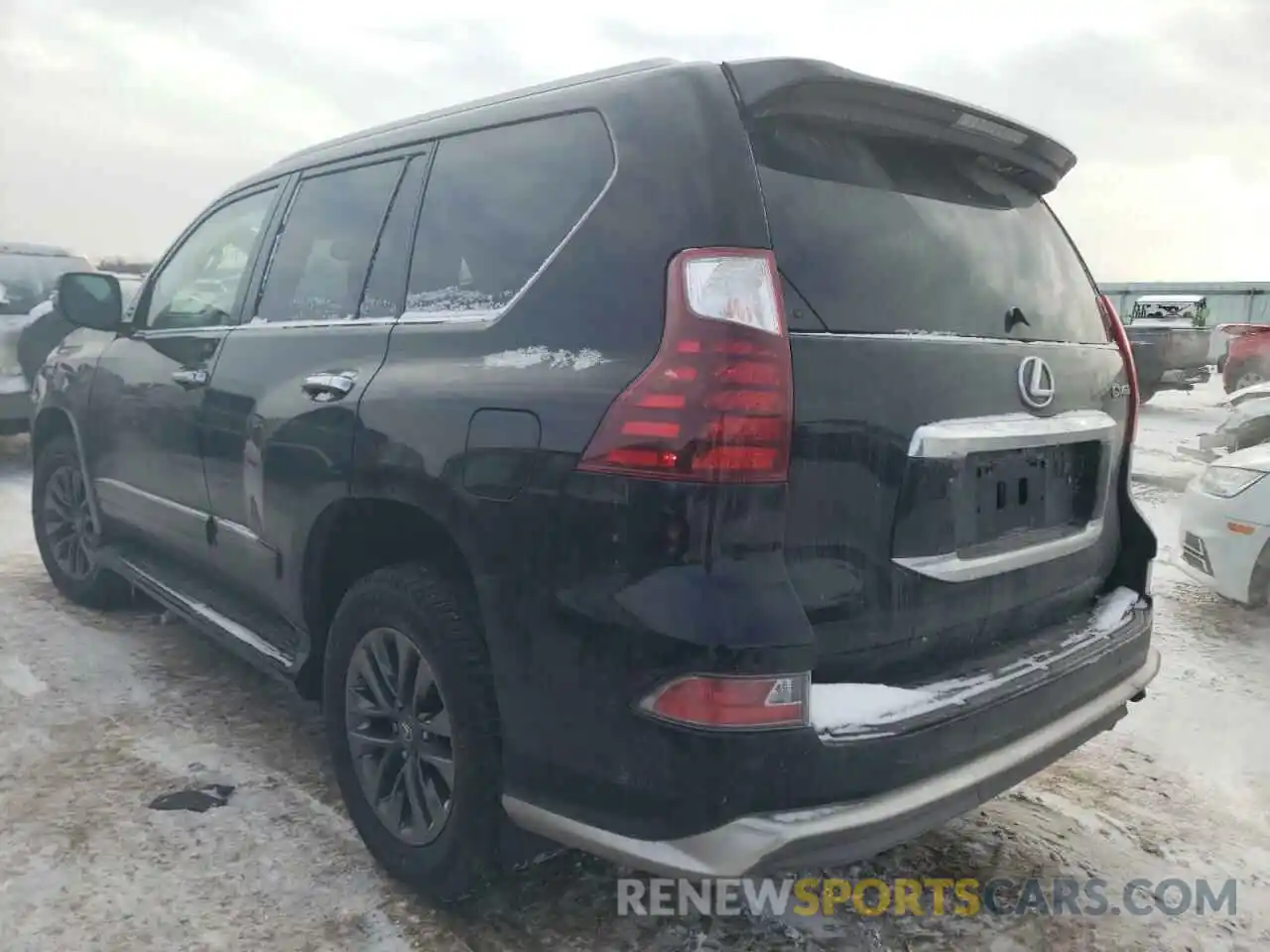 3 Photograph of a damaged car JTJBM7FX1K5228487 LEXUS GX 2019