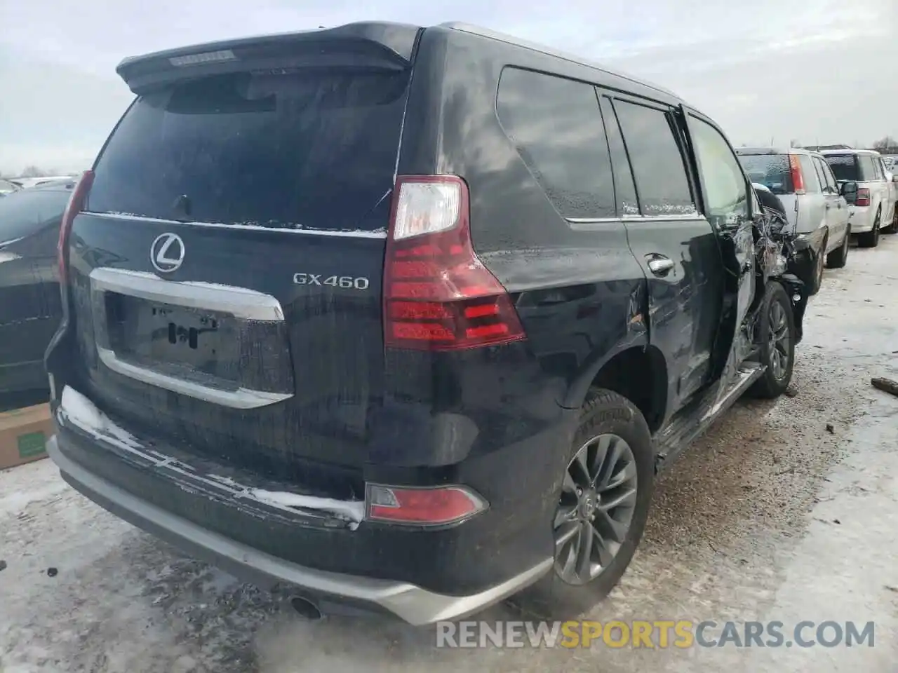 4 Photograph of a damaged car JTJBM7FX1K5228487 LEXUS GX 2019