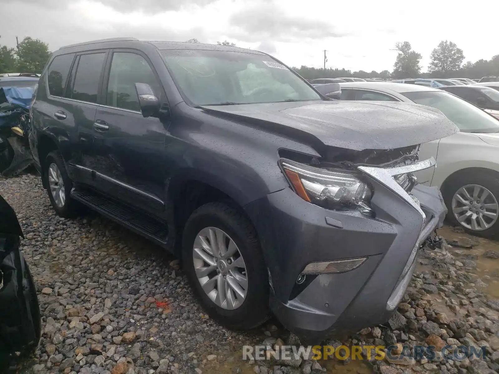 1 Photograph of a damaged car JTJBM7FX1K5229736 LEXUS GX 2019