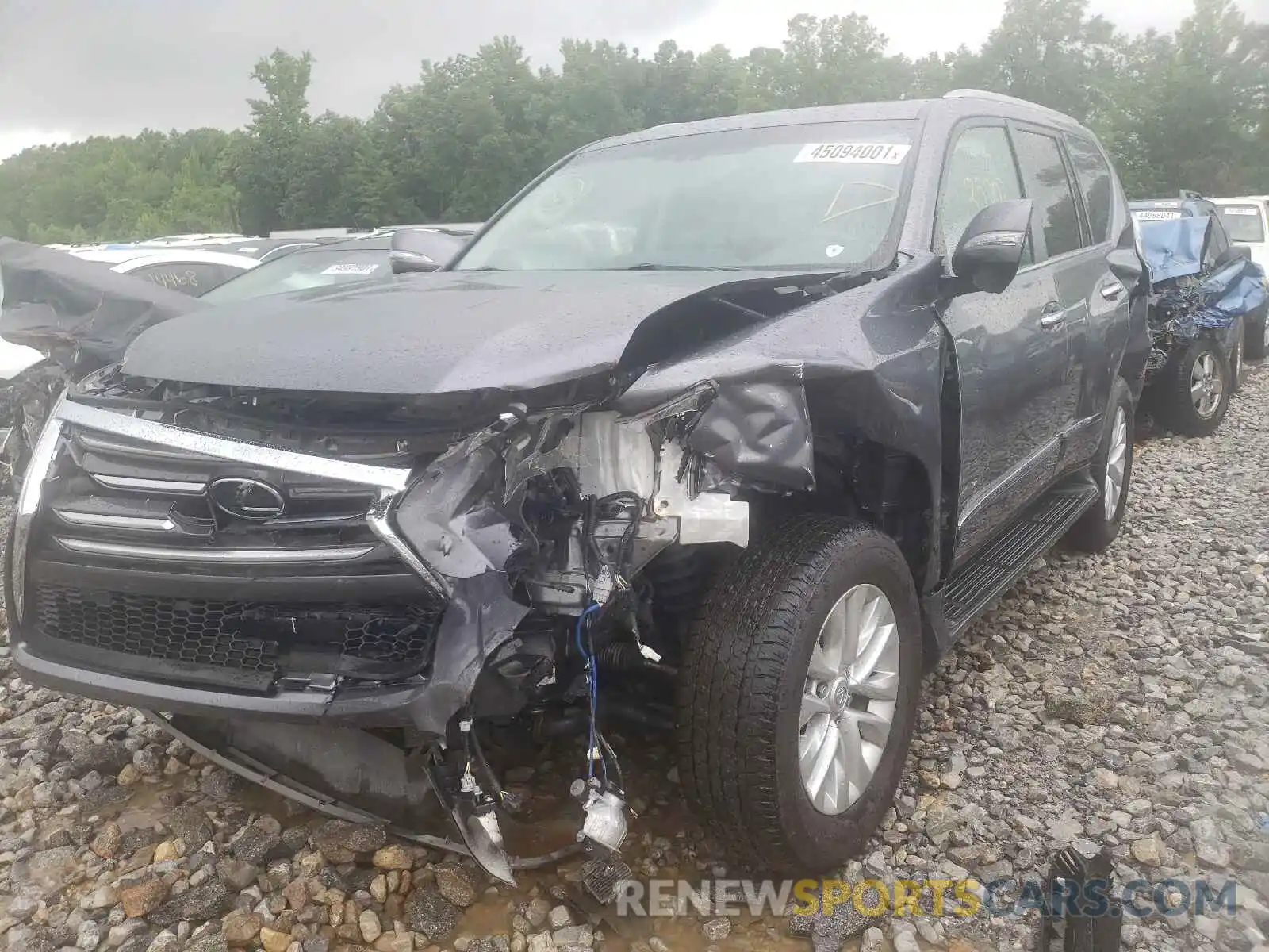 2 Photograph of a damaged car JTJBM7FX1K5229736 LEXUS GX 2019