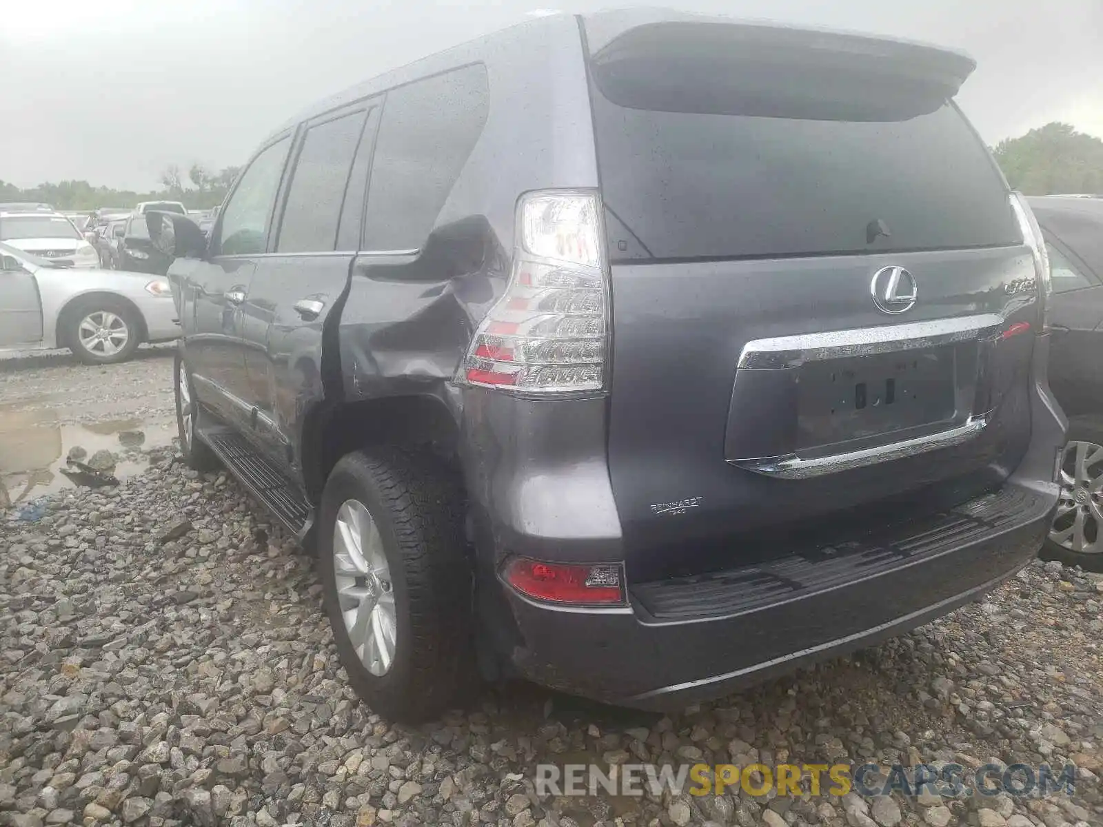 3 Photograph of a damaged car JTJBM7FX1K5229736 LEXUS GX 2019