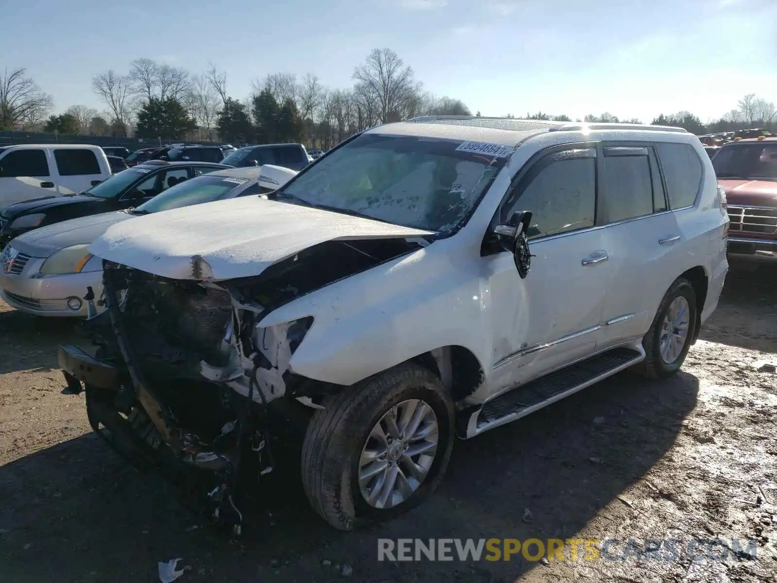 2 Фотография поврежденного автомобиля JTJBM7FX1K5232166 LEXUS GX 2019