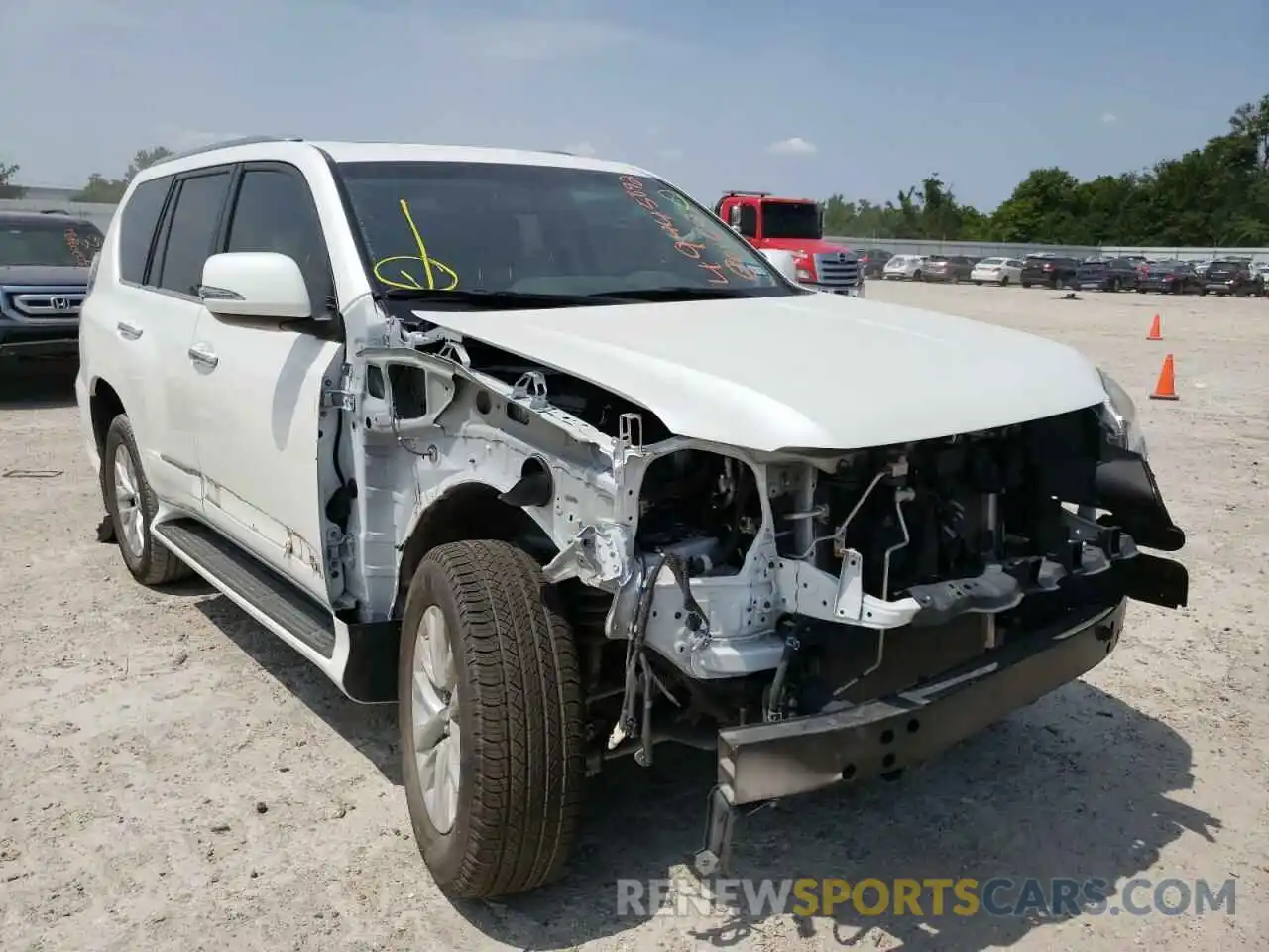 1 Photograph of a damaged car JTJBM7FX1K5234709 LEXUS GX 2019