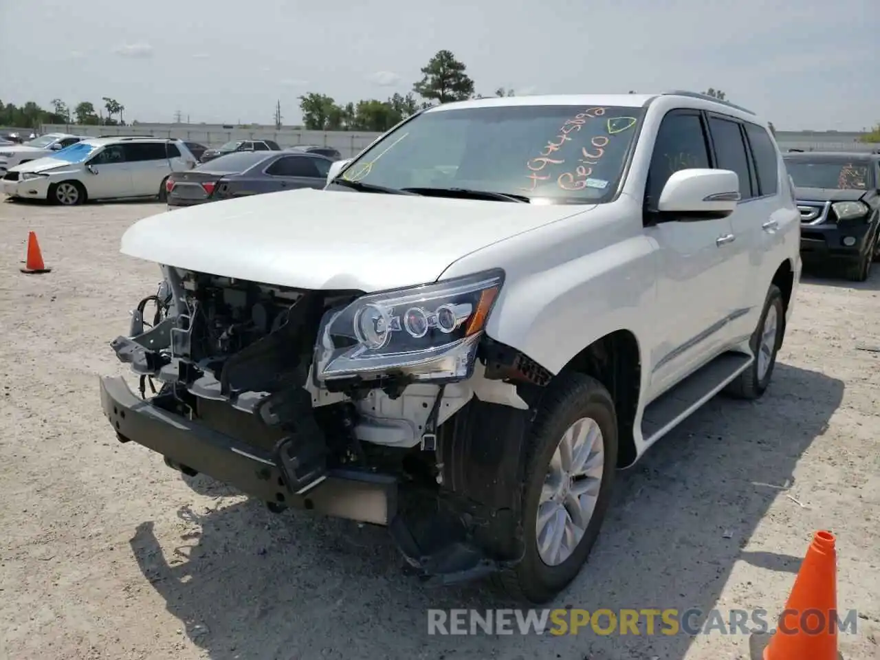 2 Photograph of a damaged car JTJBM7FX1K5234709 LEXUS GX 2019