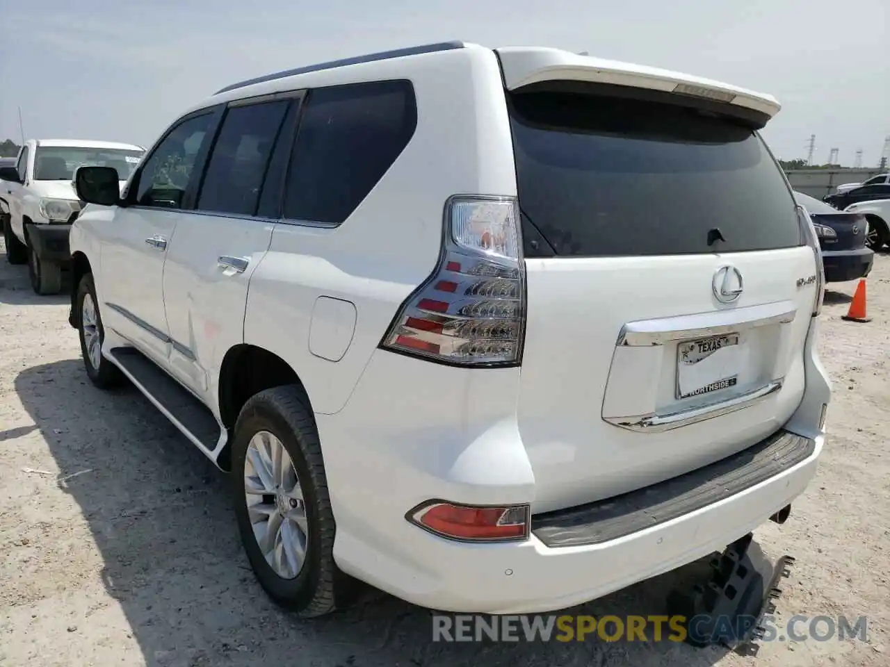 3 Photograph of a damaged car JTJBM7FX1K5234709 LEXUS GX 2019