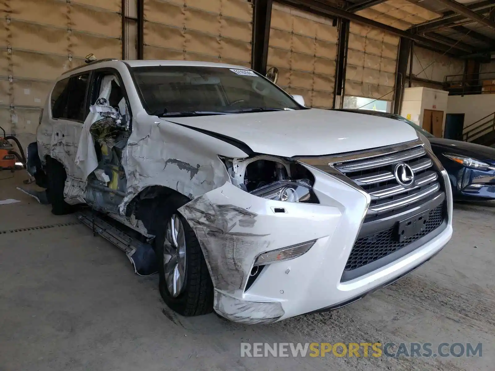 1 Photograph of a damaged car JTJBM7FX1K5236427 LEXUS GX 2019