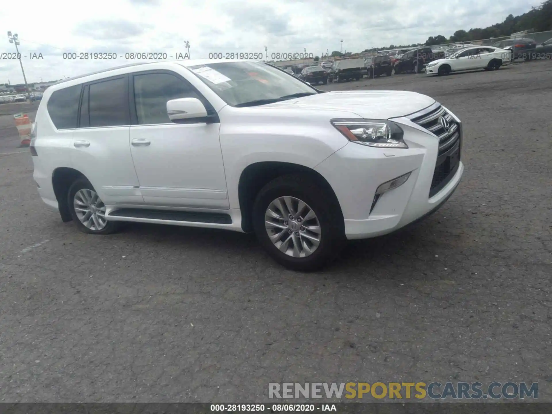 1 Photograph of a damaged car JTJBM7FX1K5237450 LEXUS GX 2019