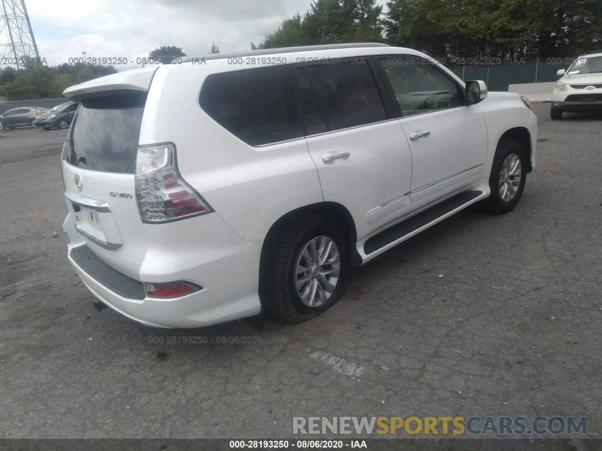 4 Фотография поврежденного автомобиля JTJBM7FX1K5237450 LEXUS GX 2019