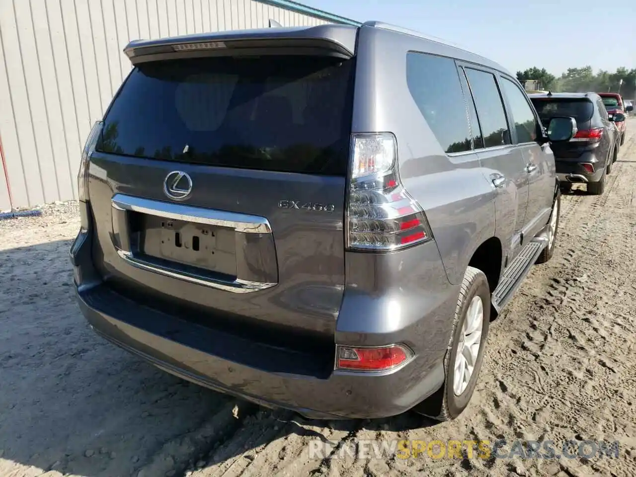 4 Фотография поврежденного автомобиля JTJBM7FX1K5238663 LEXUS GX 2019