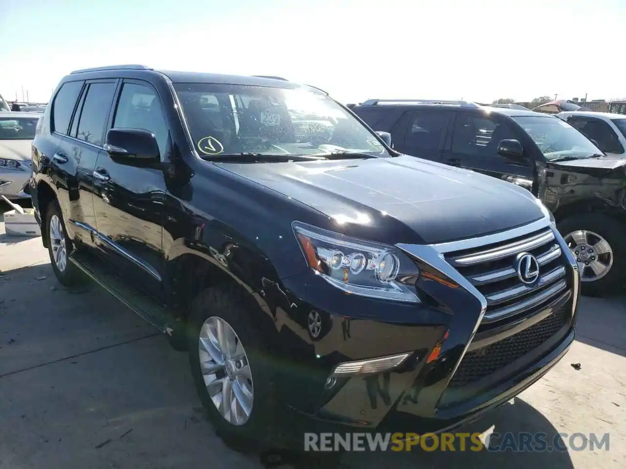 1 Photograph of a damaged car JTJBM7FX1K5238758 LEXUS GX 2019