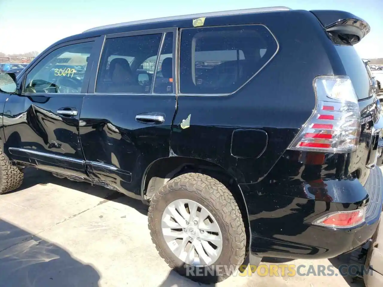 9 Фотография поврежденного автомобиля JTJBM7FX1K5238758 LEXUS GX 2019