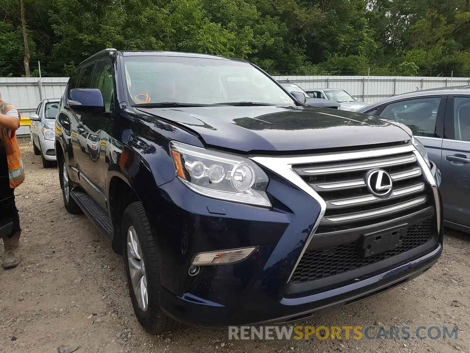 1 Photograph of a damaged car JTJBM7FX1K5239537 LEXUS GX 2019