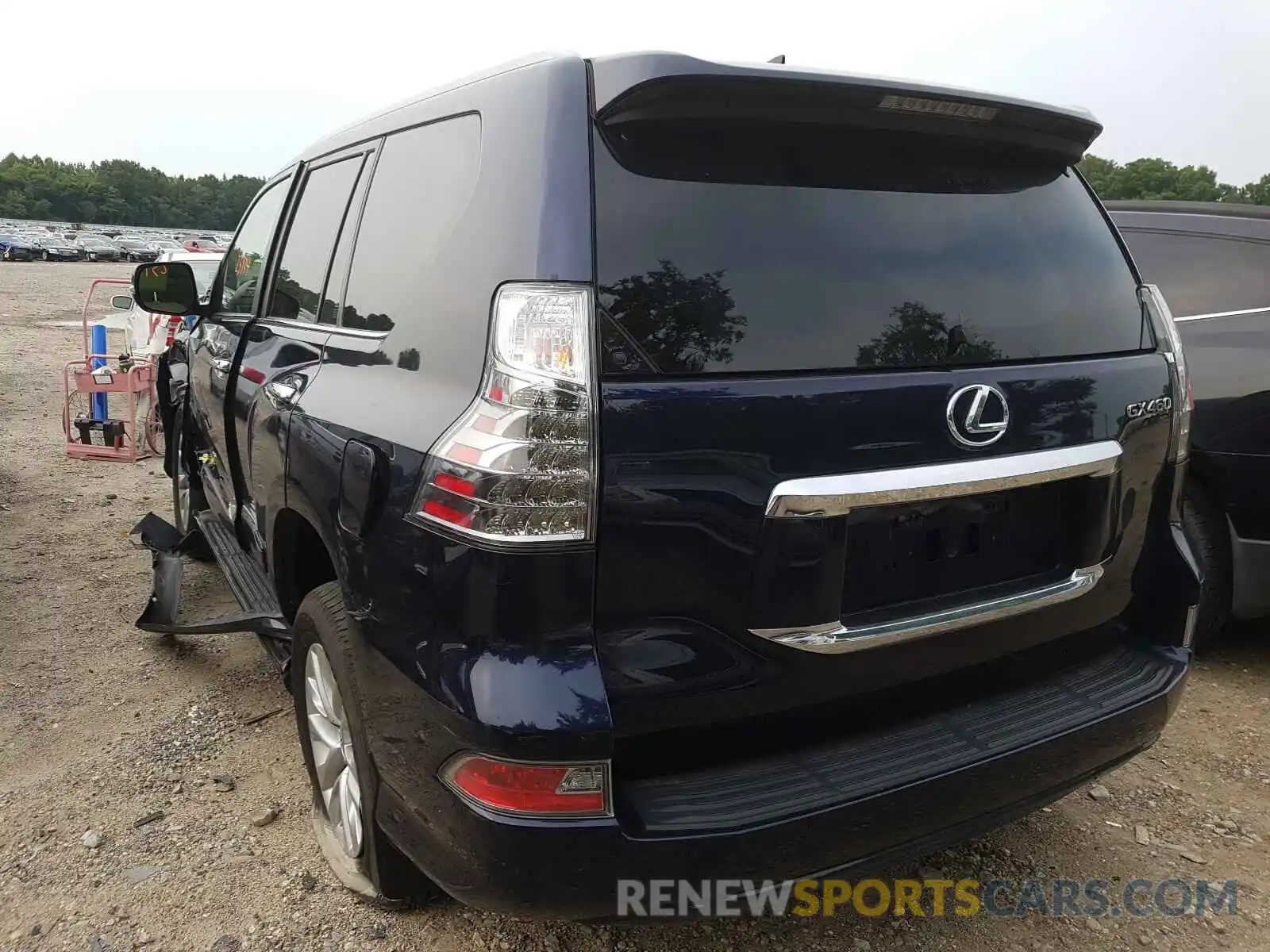 3 Фотография поврежденного автомобиля JTJBM7FX1K5239537 LEXUS GX 2019