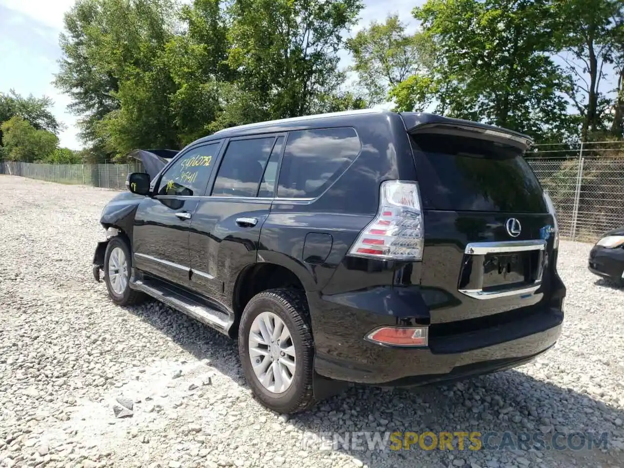 3 Photograph of a damaged car JTJBM7FX2K5211875 LEXUS GX 2019